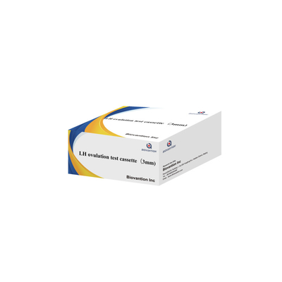 LH Ovulation Cassette รูปแบบแคสเซ็ตที่มีความรู้สึก การทดสอบรวดเร็ว การทดสอบด้วยตนเอง ด้วยอายุการใช้งาน 24 เดือน