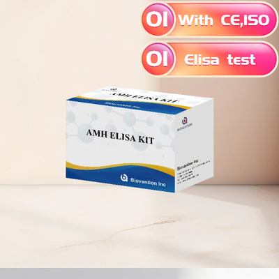 ชุดทดสอบ AMH ELISA โฮมอนต่อต้านมูลเลอร์ของมนุษย์ ห้องปฏิบัติการหรือโรงพยาบาล