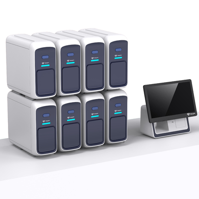 เครื่องตรวจวิเคราะห์ทางห้องปฏิบัติการคลินิก Real Time PCR สำหรับตรวจหาเชื้อก่อโรคทางเดินหายใจ SARS CoV 2 ไข้หวัดใหญ่ A และ B