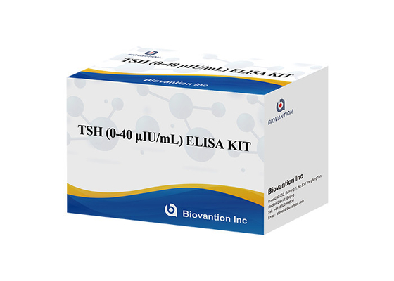 การทดสอบผู้ป่วยด้วยความแม่นยําสูง ฮอร์โมนกระตุ้นไทรอยด์ TSH Thyrotropin Elisa Test Kit