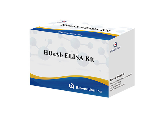 Human HBsAb ELISA Test Kit การทดสอบเอนไซม์อิมมูโนแอสเซย์ 60 นาที