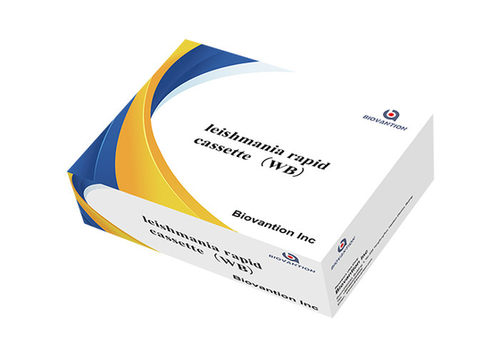 การทดสอบตัวเองในห้องปฏิบัติการหรือโรงพยาบาล ความแม่นยําสูง Leishmania Ab Combo Rapid Test