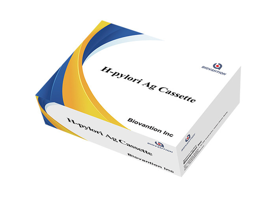 เครื่องทดสอบ H. Pylori Ag ขั้นตอนเดียว (กรด/พลาสมา) การทดสอบรวดเร็ว