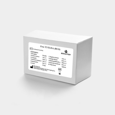 ห้องปฏิบัติการ โรงพยาบาล คลินิก T3 Triiodothyronine Elisa Test Kit