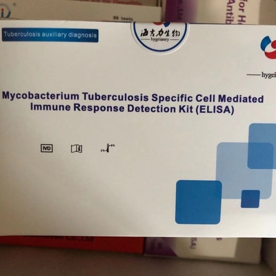 ห้องปฏิบัติการหรือโรงพยาบาล ความละเอียดสูง Mycobacterium Tuberculosis Diagnostics Elisa Test Kit