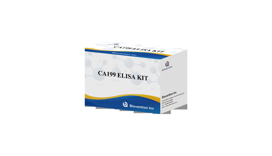 คาร์โบไฮเดรต แอนติเจน 19-9 มาร์คเกอร์มะเร็ง การตรวจเลือด CA199 ELISA KIT