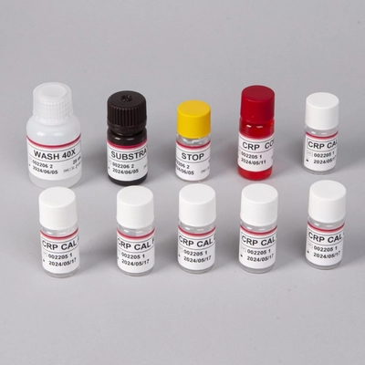 ความรู้สึกทางชีวภาพ CRP Elisa Test Kit สถานที่ 2-8.C สิปิสิกสําหรับผลการตรวจที่แม่นยํา