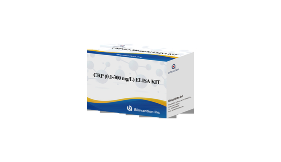ความรู้สึกทางชีวภาพ CRP Elisa Test Kit สถานที่ 2-8.C สิปิสิกสําหรับผลการตรวจที่แม่นยํา