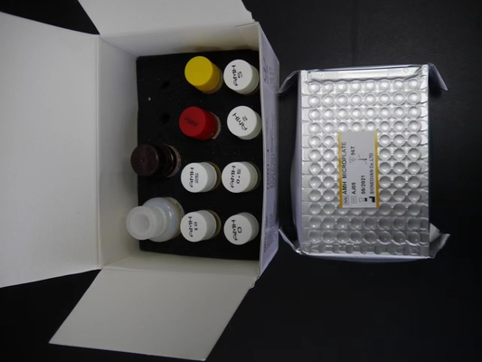 AMH ELISA TEST KIT สําหรับพลาสมาในกรดเลือด 2-3 ชั่วโมง เวลาการทดสอบ 2-8.C อุณหภูมิการเก็บรักษา