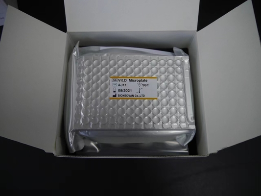 วิตามิน D ELISA Test Kit ความเฉพาะของ ELISA Test Kit กับอายุการใช้งาน 18 เดือน 2-3 ชั่วโมง
