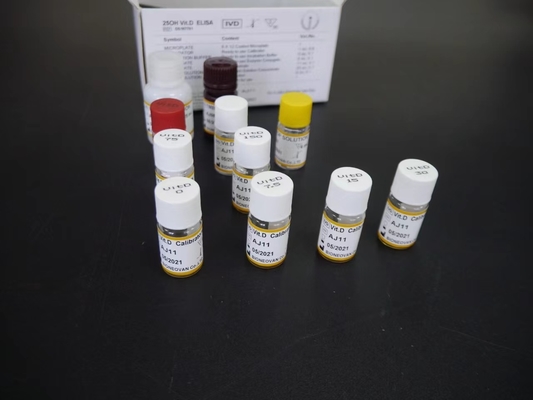 วิตามิน D ELISA Test Kit ความเฉพาะของ ELISA Test Kit กับอายุการใช้งาน 18 เดือน 2-3 ชั่วโมง