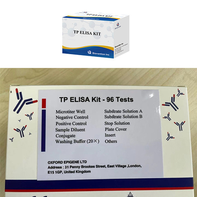 อาการติดเชื้อชายและหญิง ไซฟิลิสสูง TP Ab แอนติบอดี ELISA TEST KIT