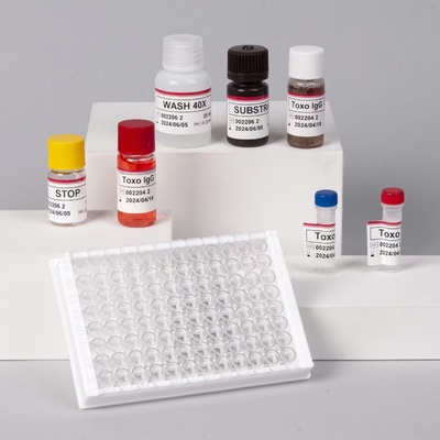 โรงพยาบาล ห้องปฏิบัติการ คลินิกใช้ Toxo IgM ELISA TEST KIT ความแม่นยําสูง