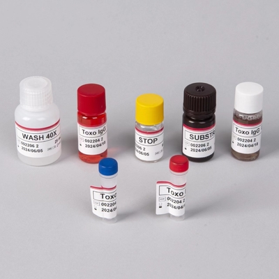 โรงพยาบาล ห้องปฏิบัติการ คลินิกใช้ Toxo IgM ELISA TEST KIT ความแม่นยําสูง
