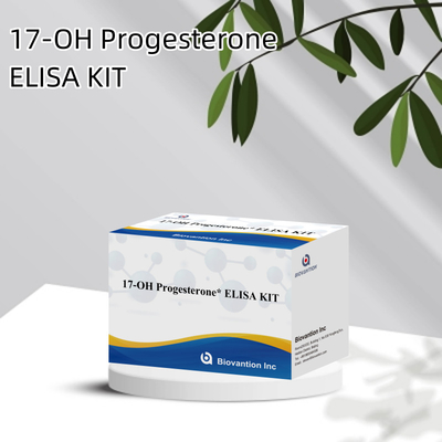 17-OH โปรเจสเตอรอนหลั่งในอินวิทโร การวินิจฉัย Elisa Test Kit สําหรับผู้หญิงที่มีอุปกรณ์เสริม การทดสอบแม่นยํา