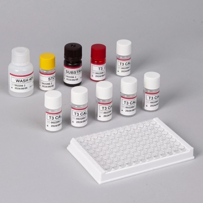 ห้องปฏิบัติการ โรงพยาบาล คลินิก ใช้ทั่วไป T3 Triiodothyronine ELISA TEST KIT