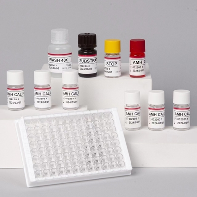 Anti-Mullerian Hormone Elisa Test Kit AMH ELISA คู่ตรวจสอบการทดสอบภูมิคุ้มกัน