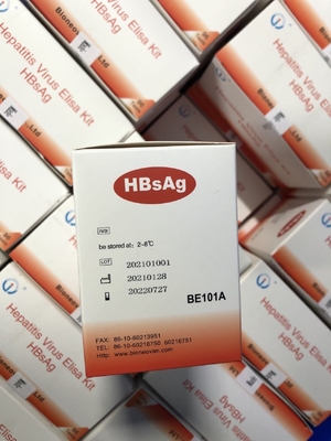 ชุดทดสอบตัวประกอบตรวจ ELISA ความแม่นยําสูง HBsAg Elisa