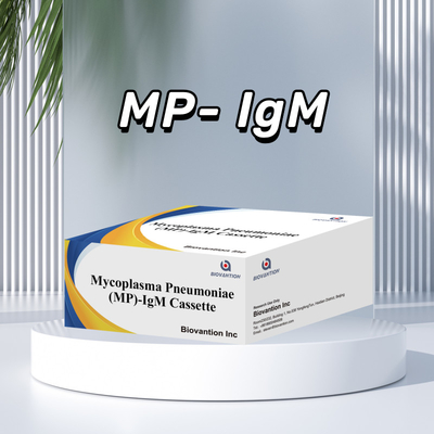 เครื่องมือวินิจฉัยสําหรับการตรวจหาแบคทีเรียปอด Mycoplasma Pneumoniae MP-IgM Rapid Test