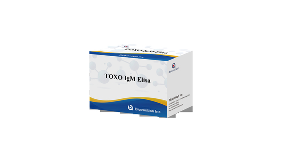 TOXO Ig G กล่องทดสอบ Elisa อ่อนโยนและเฉพาะสําหรับการติดตามโรค