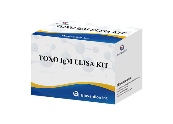 TOXO Ig G กล่องทดสอบ Elisa อ่อนโยนและเฉพาะสําหรับการติดตามโรค