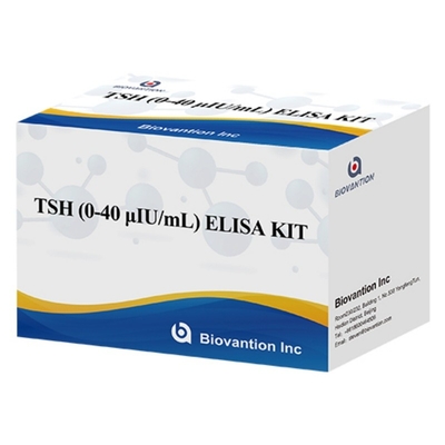 TSH ((Quantitative) อ่อนโยนและเฉพาะ Elisa Test Kit สําหรับโรคต่อมไทรอยด์