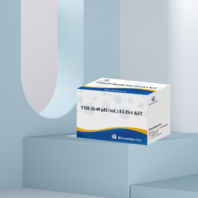 TSH ((Quantitative) อ่อนโยนและเฉพาะ Elisa Test Kit สําหรับโรคต่อมไทรอยด์