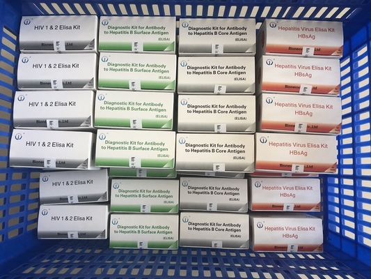 ความเฉพาะ 2-3 ชั่วโมง Anti-ACA IgM Elisa การทดสอบสัตว์ที่มีอายุการใช้ 18 เดือน