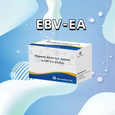 ชุดวินิจฉัยความรู้สึก 2-8 °C สําหรับ IgA แอนติบอด To EBV-EA ELISA Test Kit