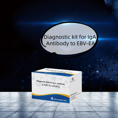 ชุดวินิจฉัยความรู้สึก 2-8 °C สําหรับ IgA แอนติบอด To EBV-EA ELISA Test Kit