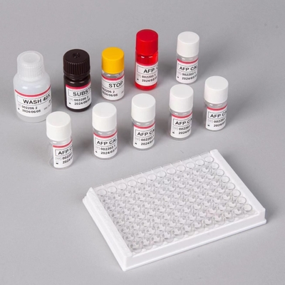 AFP Alpha Fetoprotein Elisa Test Kit ผลิตภัณฑ์ที่เชื่อมโยงกับเอ็นไซม์ เวลาขนส่งสั้น