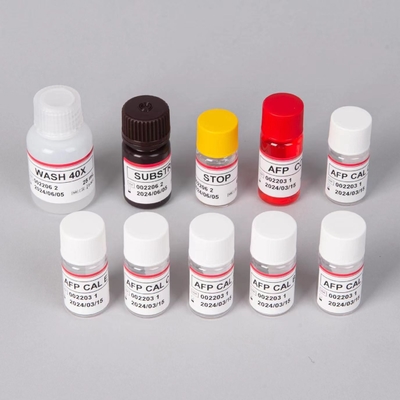 AFP Alpha Fetoprotein Elisa Test Kit ผลิตภัณฑ์ที่เชื่อมโยงกับเอ็นไซม์ เวลาขนส่งสั้น