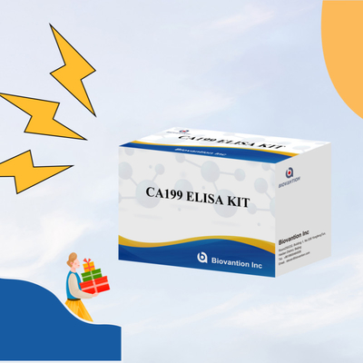 การทดสอบมนุษย์แบบรวดเร็วและแม่นยํา ELISA การตรวจหาสารปฏิกิริยา ELISA CA199