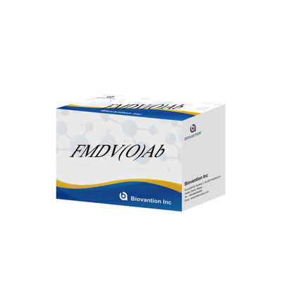 ไวรัสโรคตากและเดือนของวัว O Antibody Rapid Test Kit FMD FMDV การตรวจพบโรคสัตว์ที่ทําลาย