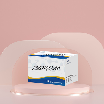 ไวรัสโรคตากและเดือนของวัว O Antibody Rapid Test Kit FMD FMDV การตรวจพบโรคสัตว์ที่ทําลาย