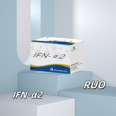 Elisa Reagents Kit มนุษย์ IFN-α2 สําหรับการวิจัย ใช้ Elisa Reagents ความรู้สึกสูง
