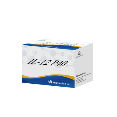 96 T เซรั่ม 98% ความเฉพาะเฉพาะ ELISA RUO Test Kit มนุษย์ IL-12 P40