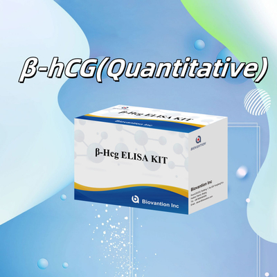 β-hCG ((ปริมาณ) 1 ชั่วโมง Elisa Test Kit สําหรับความรู้สึกและความเฉพาะของแอนติบอดี