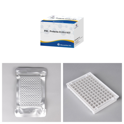 ความรู้สึกและความเฉพาะเจาะจง IVD Elisa Test Serum Sample Enzyme Linked Immunosorbent Assay Test Kit การทดสอบการตรวจสอบความรู้สึกและความเฉพาะเจาะจง