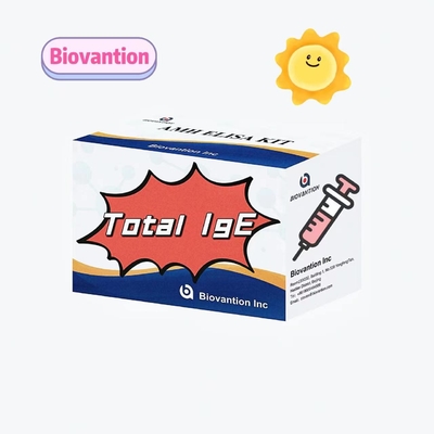 คิตทดสอบ IgE Elisa ทั้งหมด อินมูโนกลูบูลิน E การผูกพันแอนติเจนที่แม่นยํา