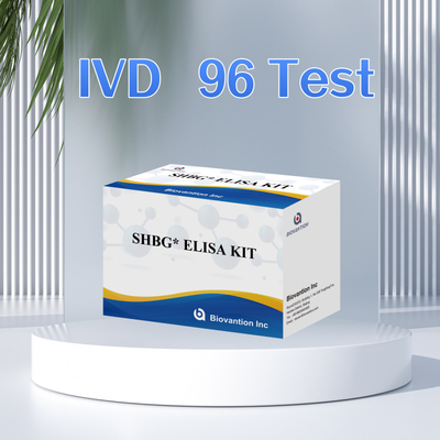Biovantion SHBG Test Sensitive Elisa Test Kit ชุดทดสอบที่มีความรู้สึก