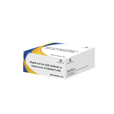 อานติบอดี IgM ที่แม่นยําต่อไวรัส Adeno Test Kit สําหรับคลินิกและห้องปฏิบัติการ