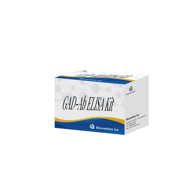 กรดกลูทามิก แอนติบอดีเดคาร์บ็อกซิลลาส การวินิจฉัยทางการแพทย์ Enzyme-Linked Immunosorbent Assay Test Kit
