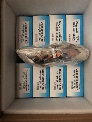 HBC IgM ELISA Test Kit สําหรับการตรวจพบเครื่องหมายชีวภาพในตัวอย่างเซรัส / พลาสมา