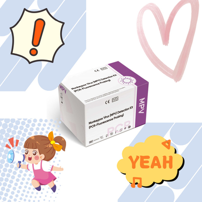 MPV Detection Kit สําหรับ monkeypox virus ค้นหาสารปฏิกิริยาสําหรับมนุษย์