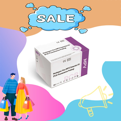 MPV Detection Kit สําหรับ monkeypox virus ค้นหาสารปฏิกิริยาสําหรับมนุษย์