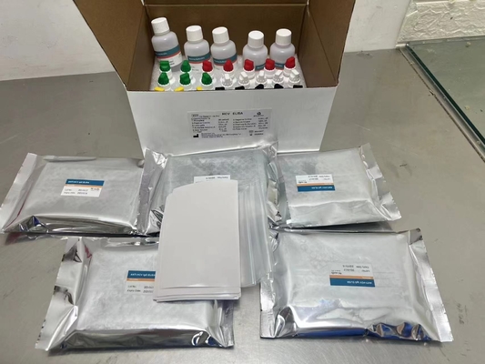 ความรู้สึกต่อแอนติบอดี HCV เซรั่ม Elisa ปกแต่ง Elisa Kit 10