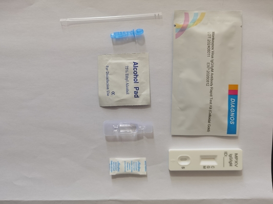 ไวรัสระบาดของแมมเนย์โป๊กซ์ IgG/IgM Antibody Rapid Test Kit เซรั่มพลาสมา หรือเลือดทั้งตัว