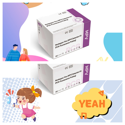 พบไวรัสแมมกีโป๊กซ์ สารปฏิกิริยา PCR สําหรับสภาพการเก็บรักษาการขยายที่สม่ําเสมอ 2-35