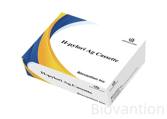Hpylori Ag สารทดสอบวินิจฉัยมนุษย์ คาเซ็ต / สเต็ปสําหรับ WB/S/P Sample